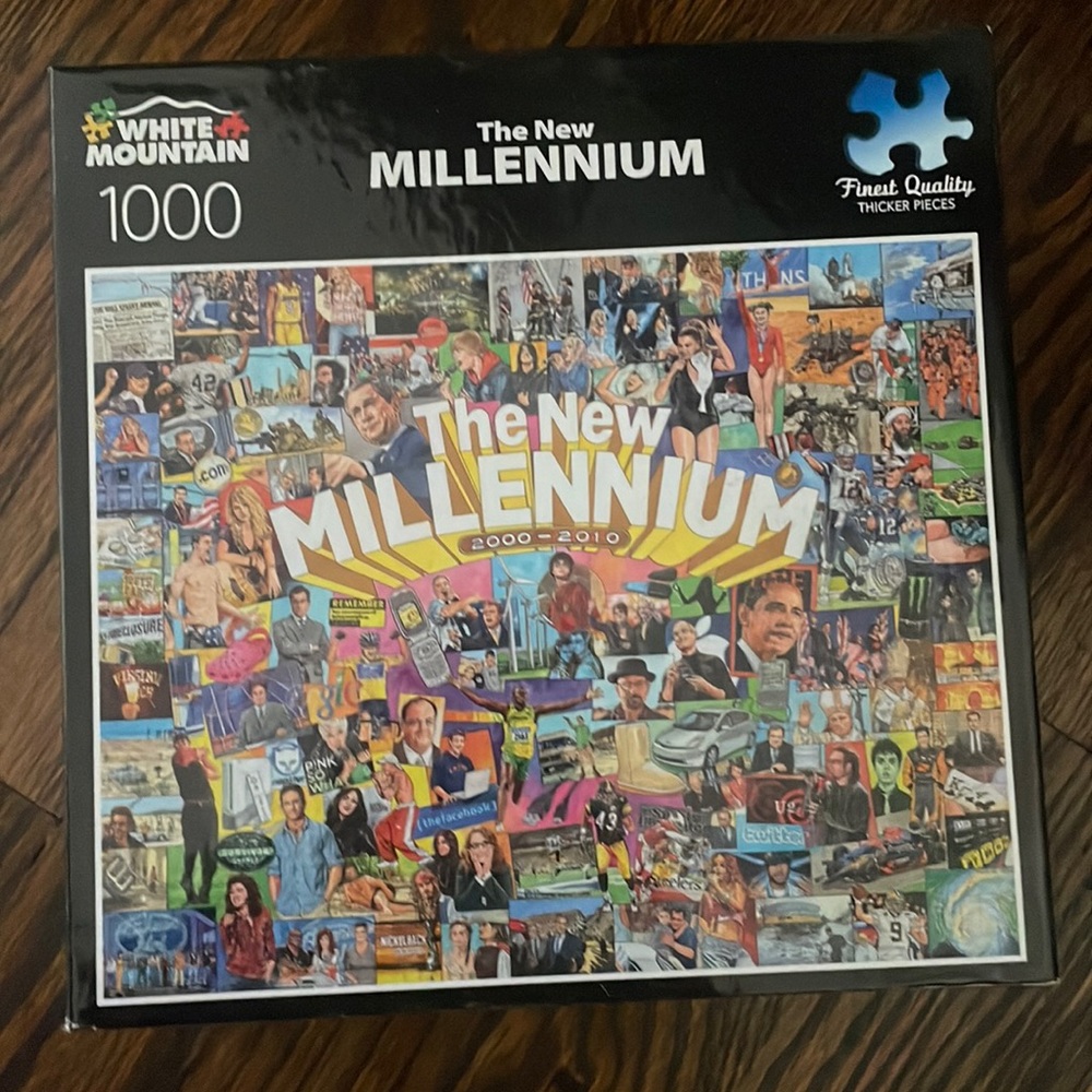 New Millenium 1000 piece puzzle